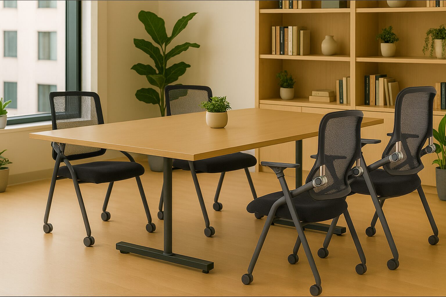 Scaun Conferință Pliabil Premium